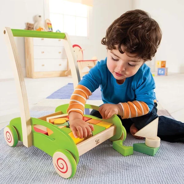 Block Roll Push Cart