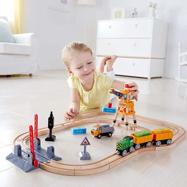 Crossing Crane Railway Set