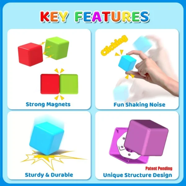 32Pcs Magnetic Building Blocks