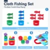 Cloth Fishing Game Set