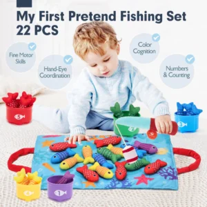 Cloth Fishing Game Set