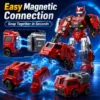 9 In 1 Magnetic Robot Toy