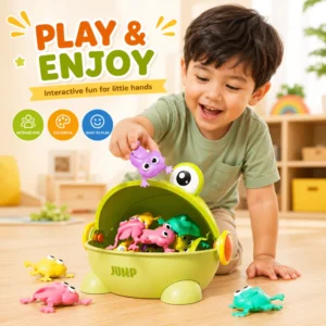 Frog Jumping Launch Game