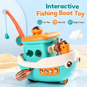 Electric Fishing Boat Toy
