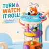 Interactive Ball Track Tower