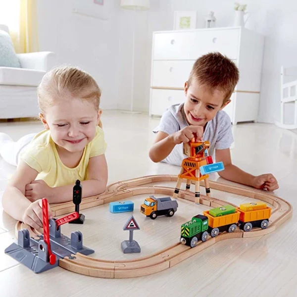 Crossing Crane Railway Set