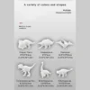 6Pcs DIY Coloring Dinosaur Kit