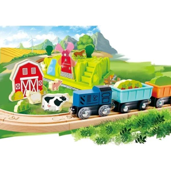 Farmyard Train Bucket Set